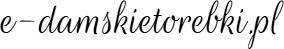 Logo e-damskietorebki.pl